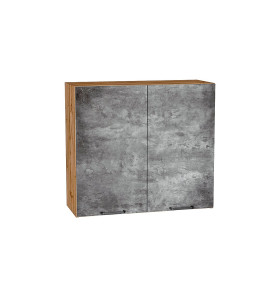 Шкаф верхний с 2-мя дверцами Флэт, цвет: Temple Stone 2S