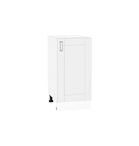 Шкаф нижний с 1-ой дверцей Лофт, цвет: White Silk