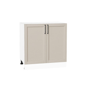 Шкаф нижний с 2-мя дверцами Сканди, цвет: Cream Silkwood