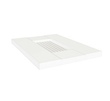 Образец фасада Лофт ФО СТ-Magic Moru V, цвет: White Silk