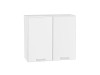 Шкаф верхний с 2-мя дверцами Квадро, цвет: Белый Шкаф верхний с 2-мя дверцами Квадро, цвет: Белый