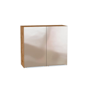 Шкаф верхний с 2-мя дверцами Фьюжн, цвет: Gallant