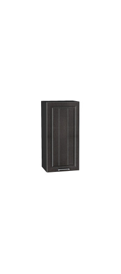 Шкаф верхний с 1-ой дверцей Прага, цвет: Венге премиум | Пленка ПВХ., Венге премиум