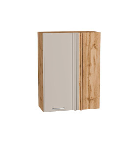 Шкаф верхний прямой угловой Квадро, цвет: Кашемир