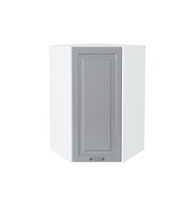 Шкаф верхний угловой Ницца, цвет: Графит