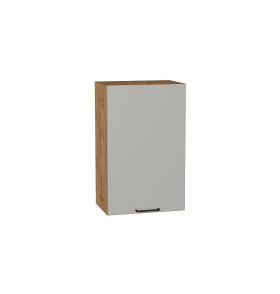 Шкаф верхний с 1-ой дверцей Флэт, цвет: Light Grey In 2S