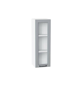 Шкаф верхний с 1-ой остекленной дверцей Ницца, цвет: Magnum