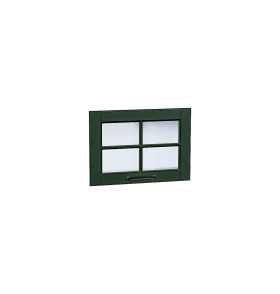 Комплект фасадов Дублин со стеклом для каркаса Ф-84 ВГ500, цвет: Special Green