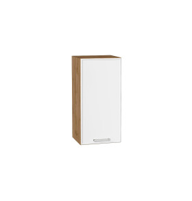 Шкаф верхний с 1-ой дверцей Квадро, цвет: Белый