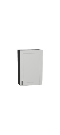 Шкаф верхний с 1-ой дверцей Лофт, цвет: Grey Silk | ПЭТ, Grey Silk