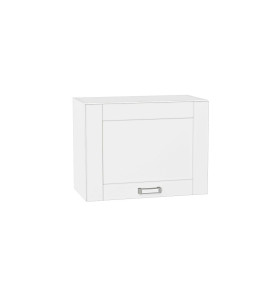 Шкаф верхний горизонтальный Лофт, цвет: White Silk