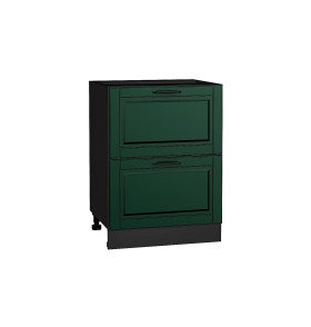 Шкаф нижний с 2-мя ящиками Дублин, цвет: Special Green