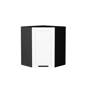 Шкаф верхний угловой Глетчер, цвет: Айленд Силк