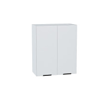 Шкаф верхний с 2-мя дверцами Евро, цвет: Белый