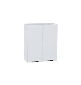 Шкаф верхний с 2-мя дверцами Евро, цвет: Белый