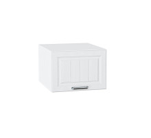 Шкаф верхний горизонтальный глубокий Прага, цвет: Белое дерево