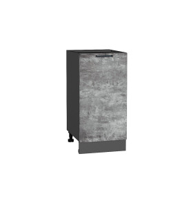 Шкаф нижний с 1-ой дверцей Флэт, цвет: Temple Stone 2S