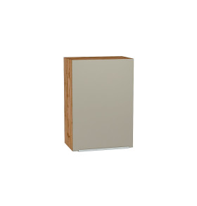 Шкаф верхний с 1-ой дверцей Фьюжн, цвет: Silky Grey