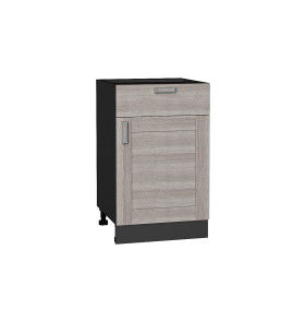 Шкаф нижний с 1-ой дверцей и ящиком Лофт, цвет: Cappuccino Veralinga