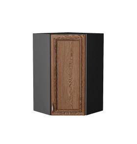 Шкаф верхний угловой Шале, цвет: Brown Dreamline