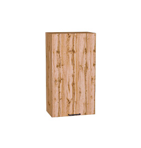 Шкаф верхний с 1-ой дверцей Флэт, цвет: Wotan Oak 2S