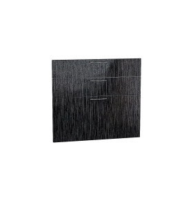 Комплект фасадов Валерия-М для каркаса Ф-53 Н803, цвет: Черный металлик дождь