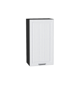 Шкаф верхний с 1-ой дверцей Прага, цвет: Белое дерево