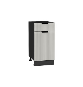 Шкаф нижний с 1-ой дверцей и ящиком Евро Лайн, цвет: Агат