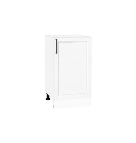 Шкаф нижний с 1-ой дверцей Сканди, цвет: White Silkwood