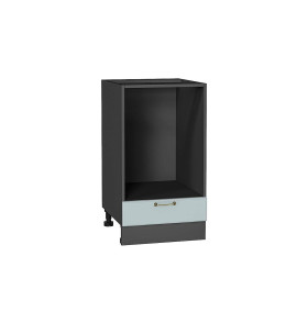 Шкаф нижний под духовку Ницца, цвет: Голубой