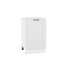 Шкаф нижний с 1-ой дверцей Прага, цвет: Белое дерево