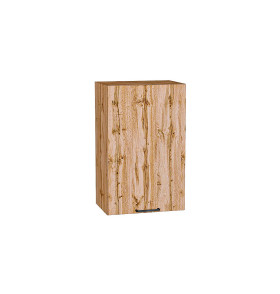 Шкаф верхний с 1-ой дверцей Флэт, цвет: Wotan Oak 2S