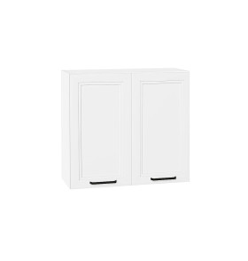 Шкаф верхний с 2-мя дверцами Нео, цвет: White Silk