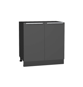 Шкаф нижний с 2-мя дверцами Фьюжн, цвет: Stormy Silk