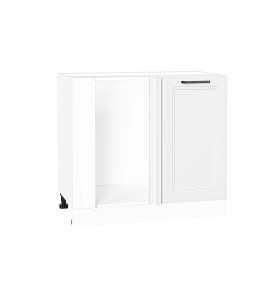 Шкаф нижний угловой Нео, цвет: White Silk