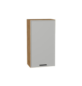 Шкаф верхний с 1-ой дверцей Фрейм, цвет: Grey Silk