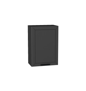 Шкаф верхний с 1-ой дверцей Глетчер, цвет: Маренго Силк