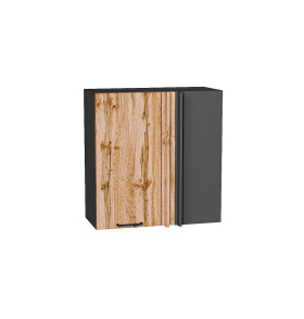 Шкаф верхний прямой угловой Флэт, цвет: Wotan Oak 2S
