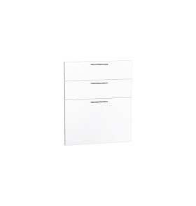 Комплект фасадов Валерия-М для каркаса Ф-43 Н603, цвет: Белый глянец