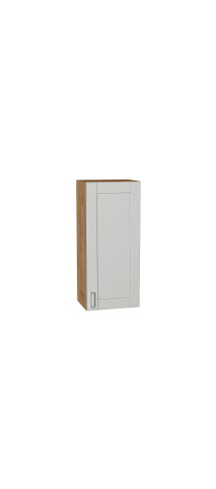 Шкаф верхний с 1-ой дверцей Лофт, цвет: Grey Silk | ПЭТ, Grey Silk