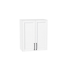 Шкаф верхний с 2-мя дверцами Сканди, цвет: White Silkwood