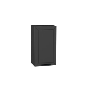 Шкаф верхний с 1-ой дверцей Глетчер, цвет: Маренго Силк