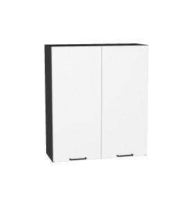 Шкаф верхний с 2-мя дверцами Флэт, цвет: White In 2S