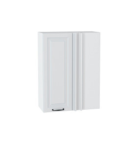 Шкаф верхний прямой угловой Ницца, цвет: Blanco