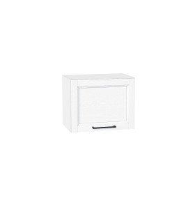 Шкаф верхний горизонтальный Сканди, цвет: White Silkwood