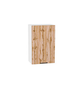 Шкаф верхний с 1-ой дверцей Флэт, цвет: Wotan Oak 2S