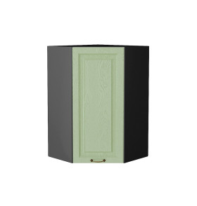 Шкаф верхний угловой Ницца, цвет: Дуб оливковый