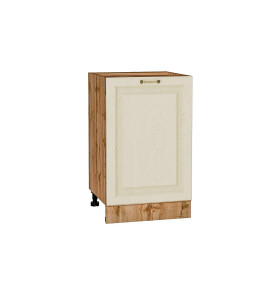 Шкаф нижний с 1-ой дверцей Ницца, цвет: Дуб крем