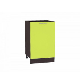 Шкаф нижний с 1-ой дверцей Валерия-М, цвет: Лайм глянец
