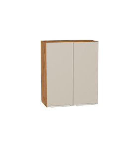 Шкаф верхний с 2-мя дверцами Фьюжн, цвет: Cream Silk